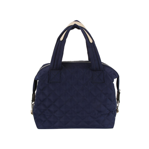 Quilted Convertible Satchel