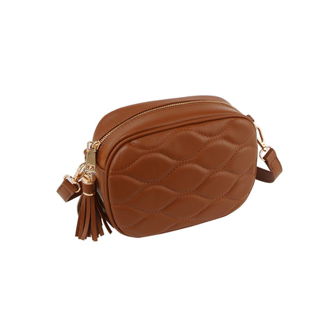 Wavy Quilted Crossbody