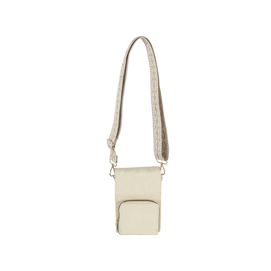 Quilted Top Flap Guitar Strap Crossbody