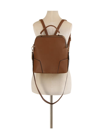 Zip-Top Mini Backpack Handbag