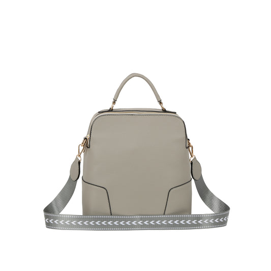 Zip-Top Mini Backpack Handbag