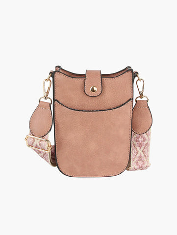 Decorative Guitar Strap Petite Crossbody