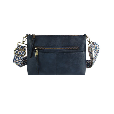 Boxy Rectangular Guitar Strap Crossbody Bag