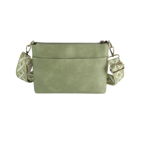 Boxy Rectangular Guitar Strap Crossbody Bag