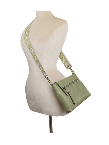 Boxy Rectangular Guitar Strap Crossbody Bag