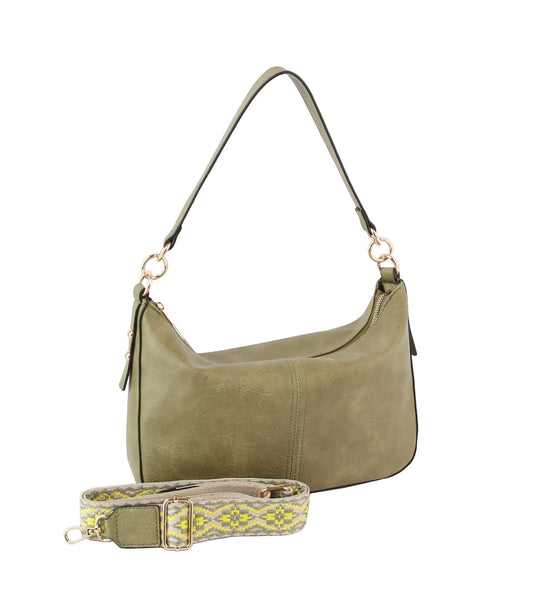 Mini Shoulder Bag With Guitar Strap