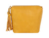 Tassel Accented Concealed Shoulder Bag