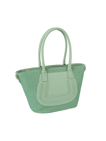 Classic Straw Design Tote