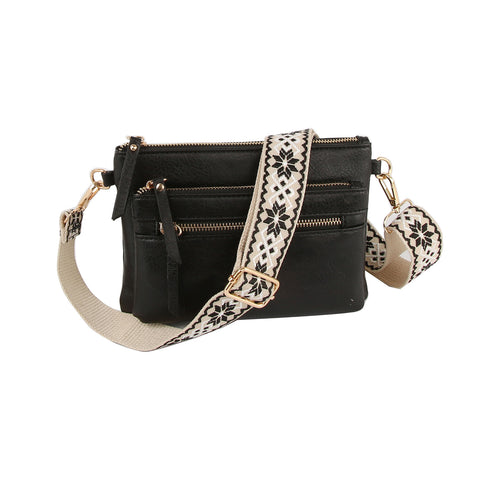 Guitar Strap Crossbody Sling Handbag