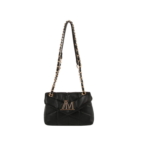 Large Quilted Design Shoulder Bag