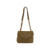 Large Quilted Design Shoulder Bag