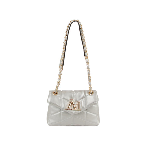 Large Quilted Design Shoulder Bag