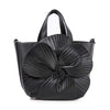 Raised Flower Petite Hand Tote