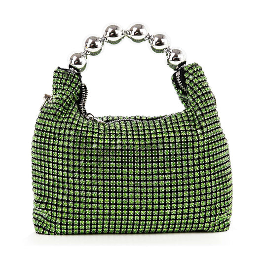 Beaded Rhinestone Bling Petite Hobo