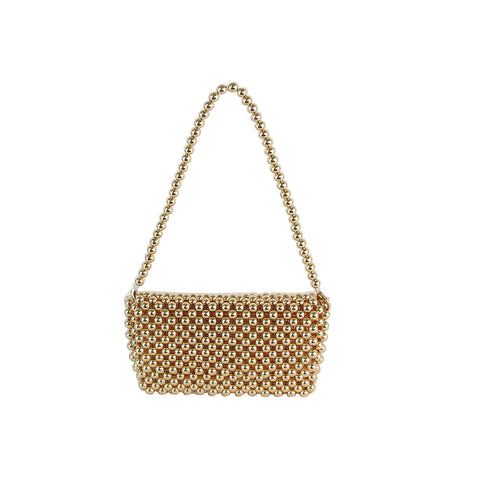 Beaded Top Flap Evening Bag