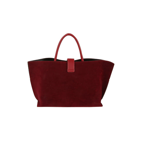 Sueded Petite Tote Handbag