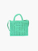 Woven Petite Tote Handbag