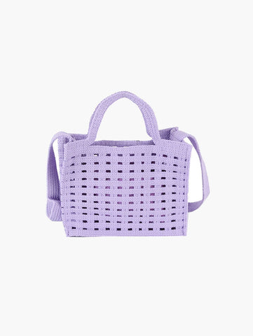 Woven Petite Tote Handbag