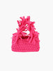 Fringe Accented Petite Fashion Bag