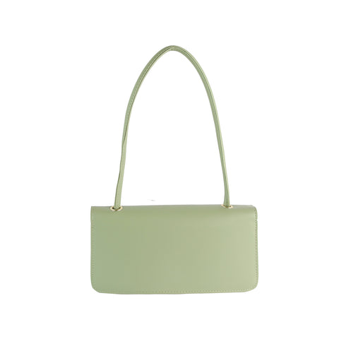 Top Flap Structured Shoulder Bag