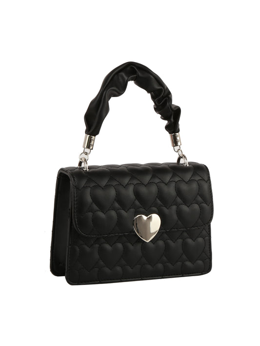 Quilted Heart Design Mini Bag