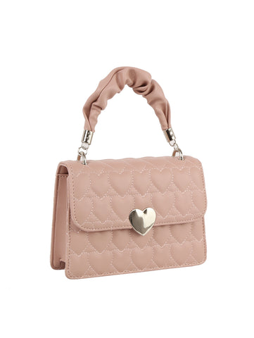 Quilted Heart Design Mini Bag