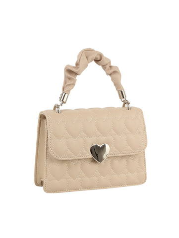 Quilted Heart Design Mini Bag