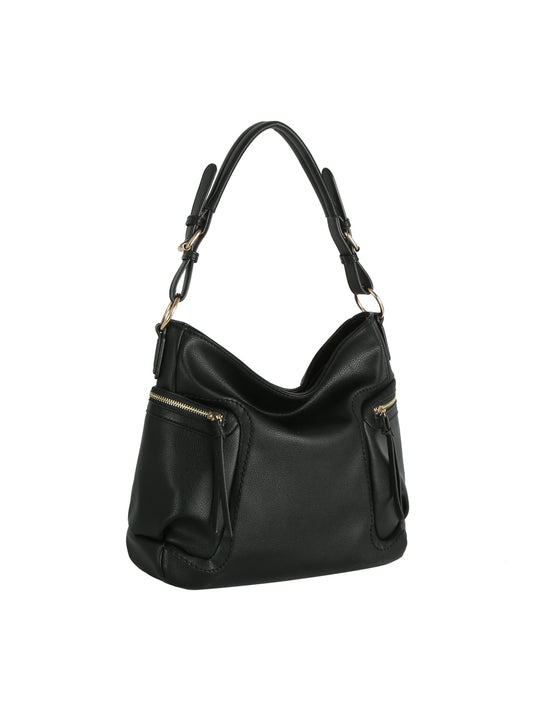 Soft Slouch Zip Shoulder Bag