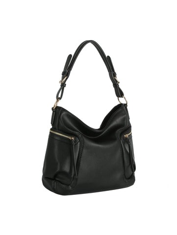 Soft Slouch Zip Shoulder Bag