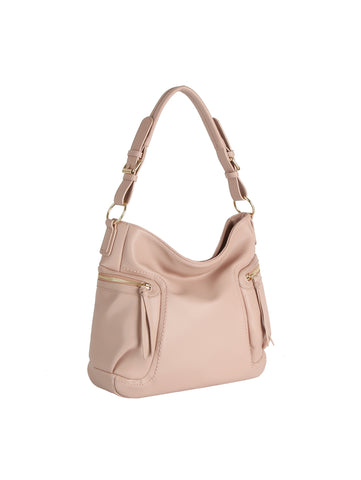 Soft Slouch Zip Shoulder Bag