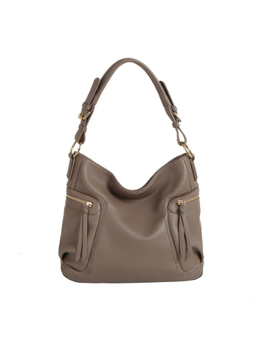 Soft Slouch Zip Shoulder Bag