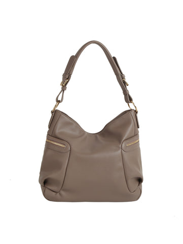 Soft Slouch Zip Shoulder Bag