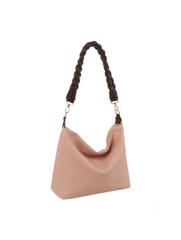 Braided Curve Slouch Hobo