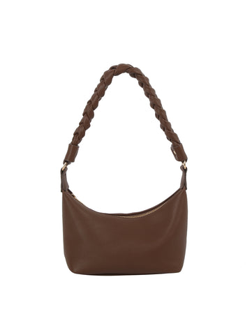 Braided Strap Small Shoulder Bag