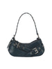 Buckle-Strap Mini Shoulder Bag