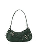 Buckle-Strap Mini Shoulder Bag
