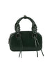Lace-Handle Mini Boston Bag