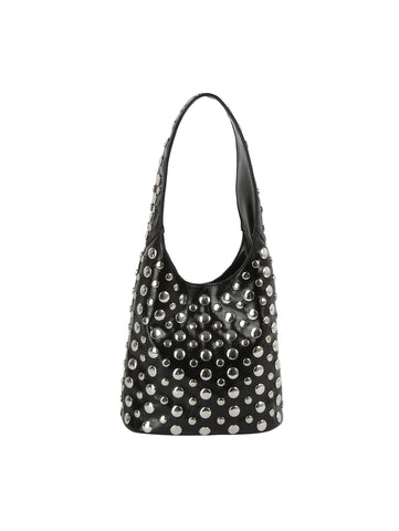 Studded Hobo Bag