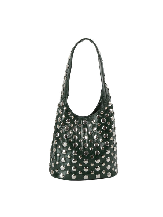 Studded Hobo Bag
