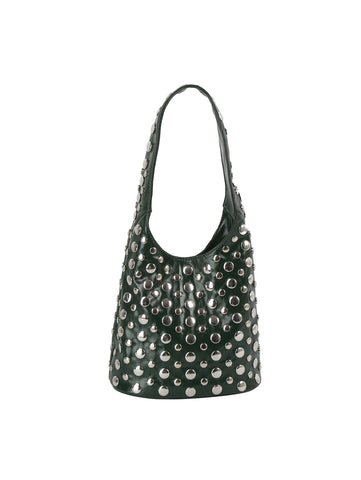 Studded Hobo Bag