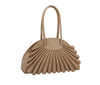 Pleated Unique Tote Handbag