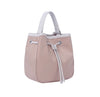 Contrast Trim Drawstring Mini Tote