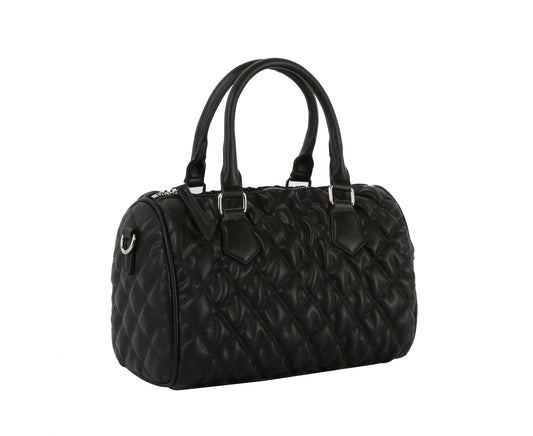 Quilted Classic Satchel Handbag