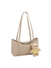 Teddy Charm Soft Faux Leather Tote Bag
