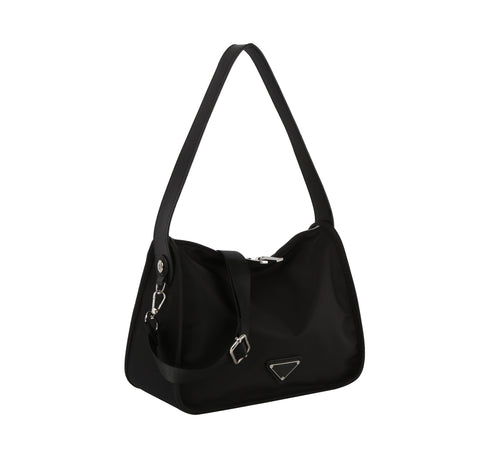 Contemporary Nylon Shoulder Bag