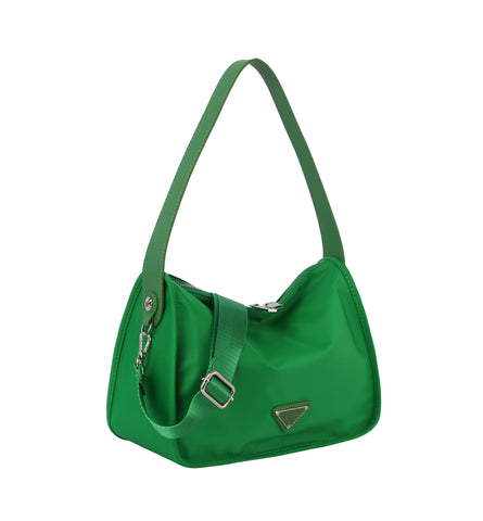 Contemporary Nylon Shoulder Bag