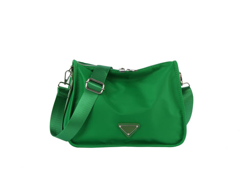 Contemporary Nylon Shoulder Bag