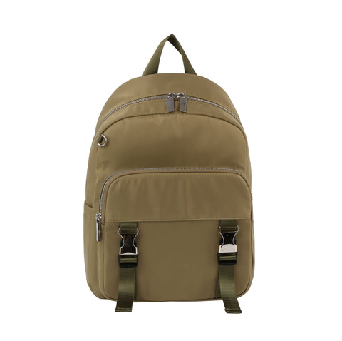 Nylon Classic Front Pocket Fashion Backpack