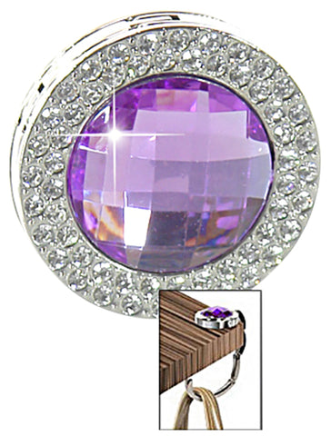 Gem and Rhinestone Purse Hanger