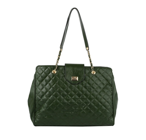 Oversized Quilted Tote Travel Bag